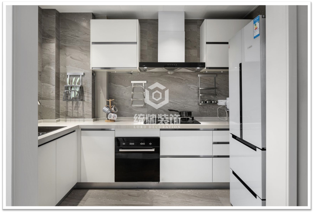 黄浦区东物公寓60平方新中式风格公寓厨房装修效果图