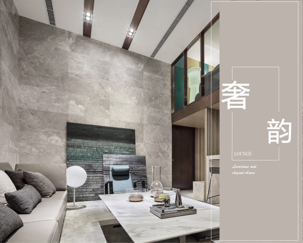 宝山区保利叶上海223平方轻奢风格别墅地下室装修效果图