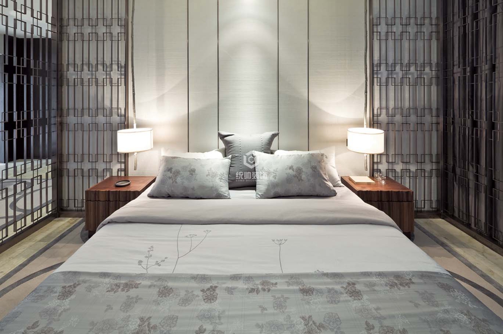 浦东新区盛世名门250平方现代简约风格复式卧室装修效果图