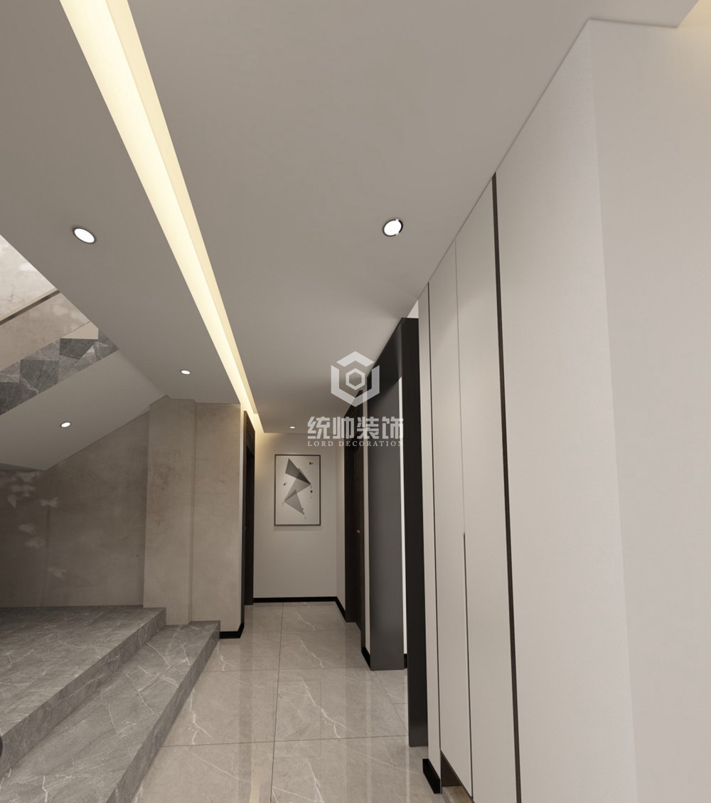浦东新区蚌埠160平方轻奢风格复式走廊装修效果图