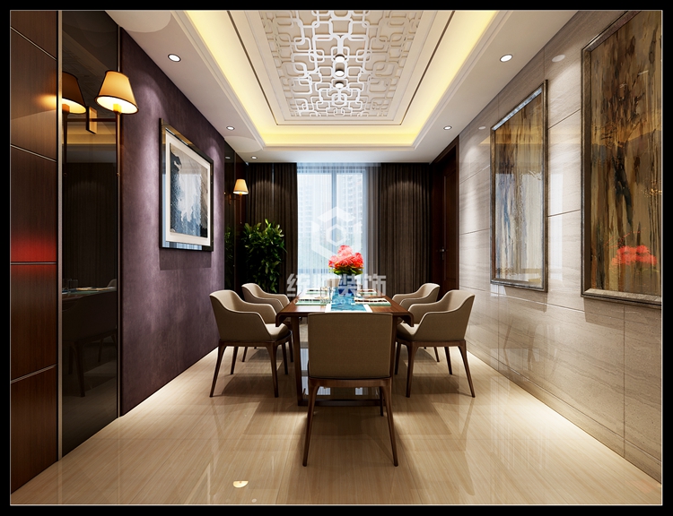 浦东新区尚汇豪庭127平方现代简约风格三房2厅卧室装修效果图