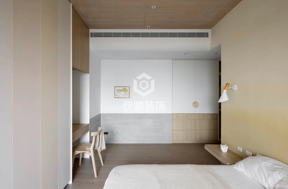 徐汇区尚街loft80平方北欧风格loft卧室装修效果图