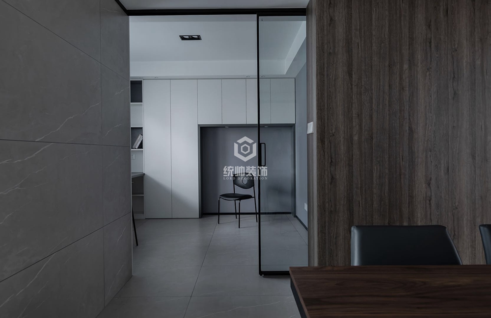 徐汇区华发115平方现代简约风格公寓客厅装修效果图