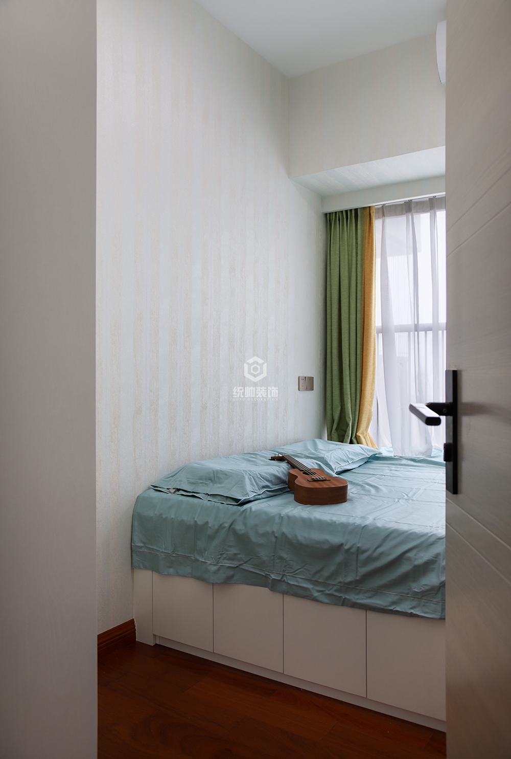 浦东新区天河尚海100平方现代简约风格三房两厅卧室装修效果图