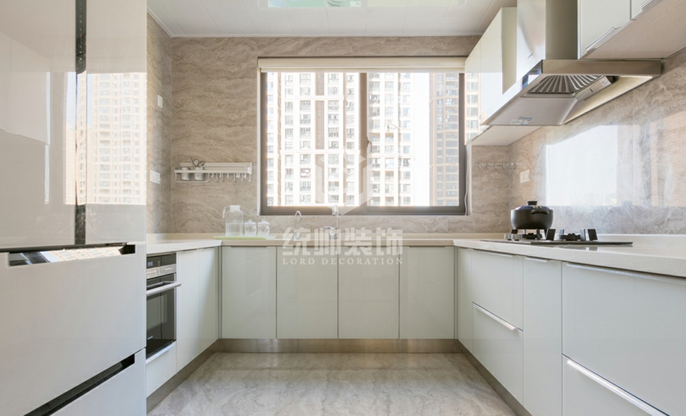浦东新区金榜世家125平新中式厨房装修效果图