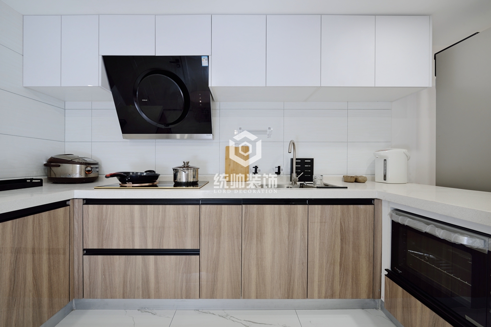 闵行区闵行区爱琴海80平方现代简约风格小户型厨房装修效果图
