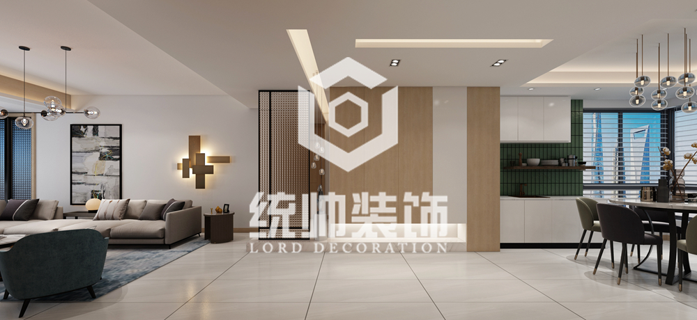 浦东新区尚海郦景150平方日式风格4室2厅客厅装修效果图