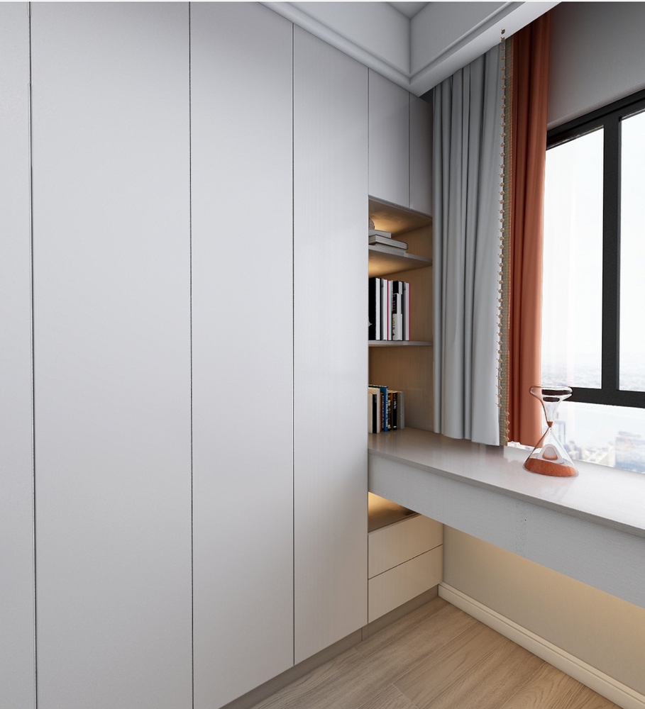 浦东新区幸福家园200平方轻奢风格大平层卧室装修效果图