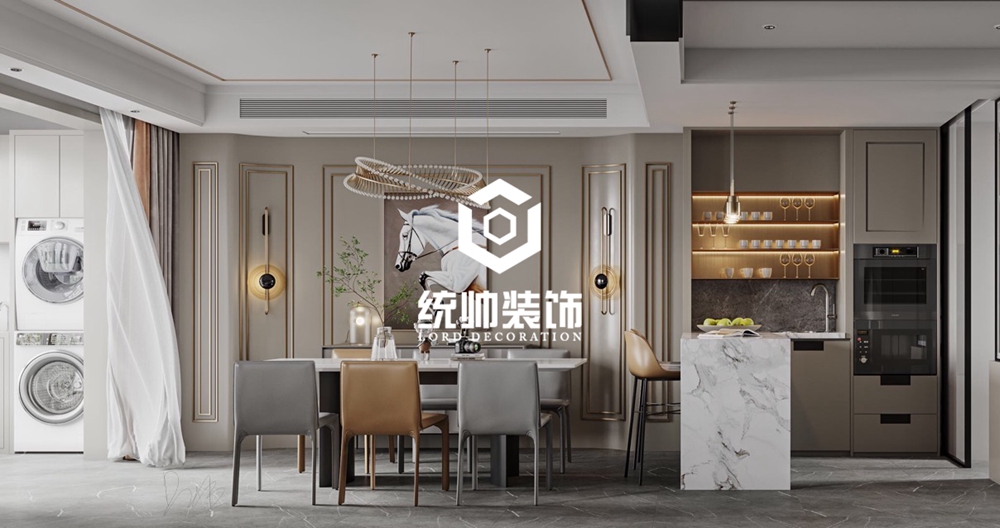 奉賢區 酩悅都會200平輕奢餐廳裝修效果圖