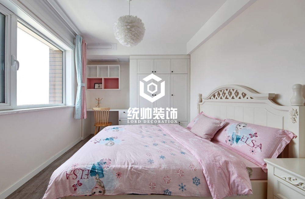 闵行区晶杰苑120平方混搭风格公寓卧室装修效果图