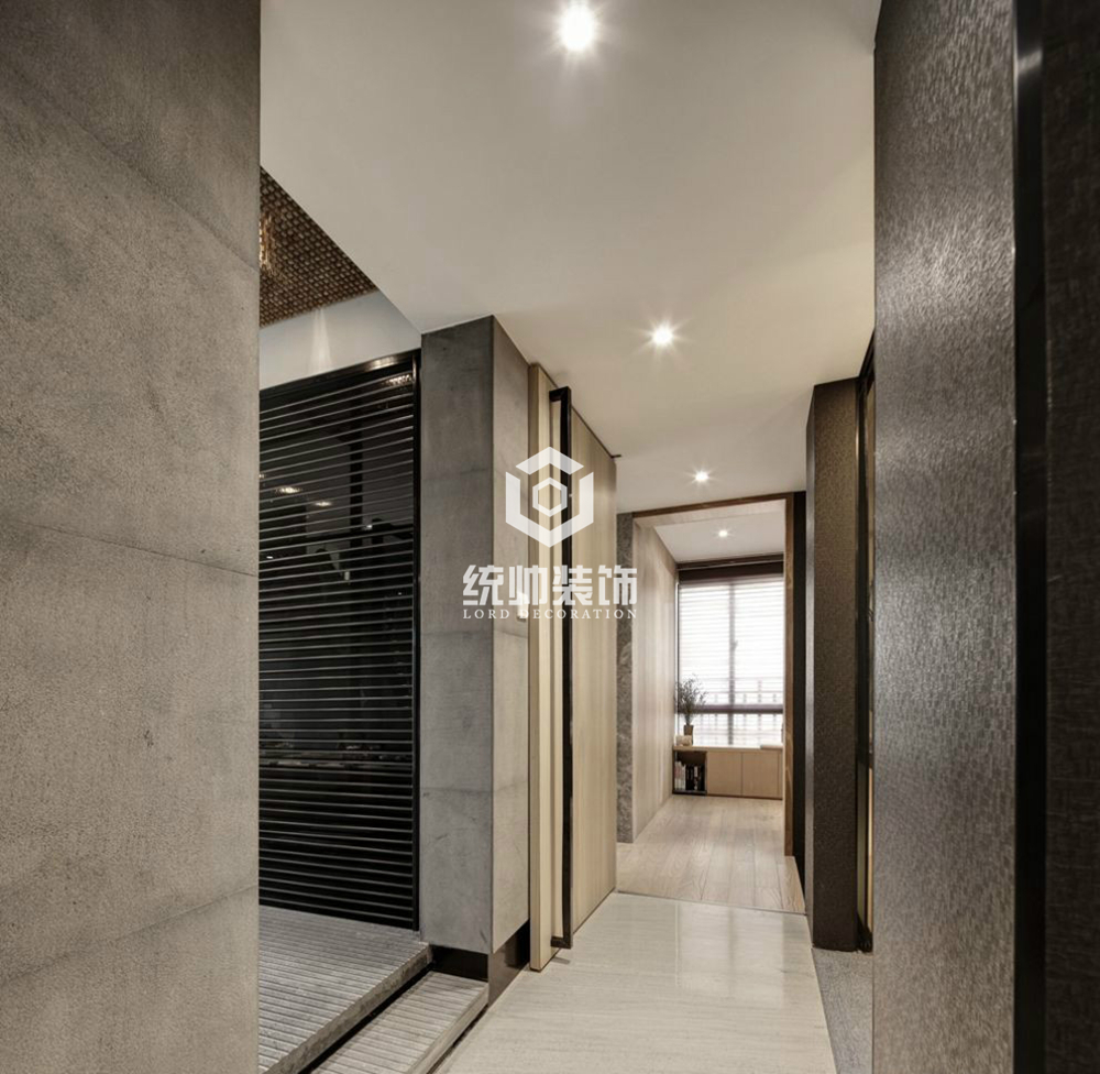 浦东新区龙湖郦城135平方现代简约风格3室2厅走廊装修效果图