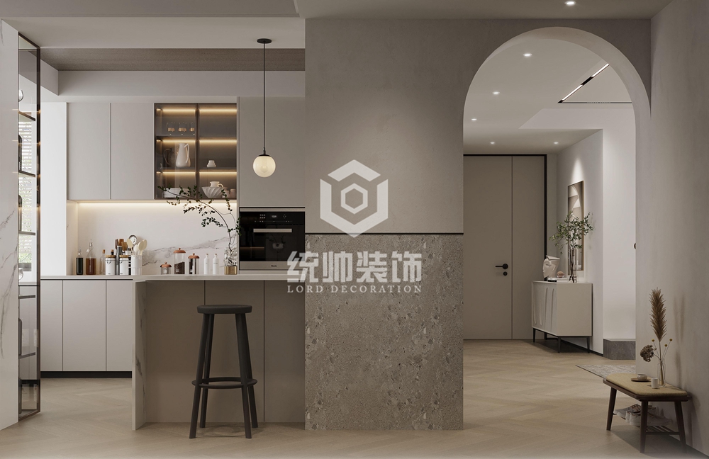 浦東新區金上海家142平現代簡約餐廳裝修效果圖