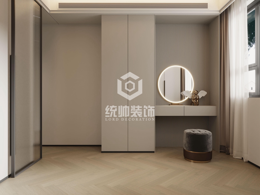 浦东新区金上海家142平方现代简约风格三房二厅衣帽间装修效果图