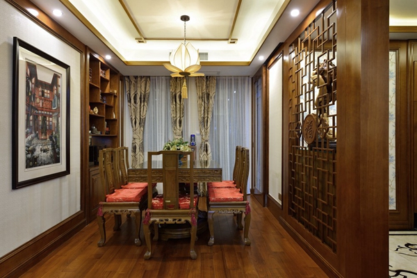 上海中式风格别墅装修哪家好?340平中式风格别墅装修案例讲解