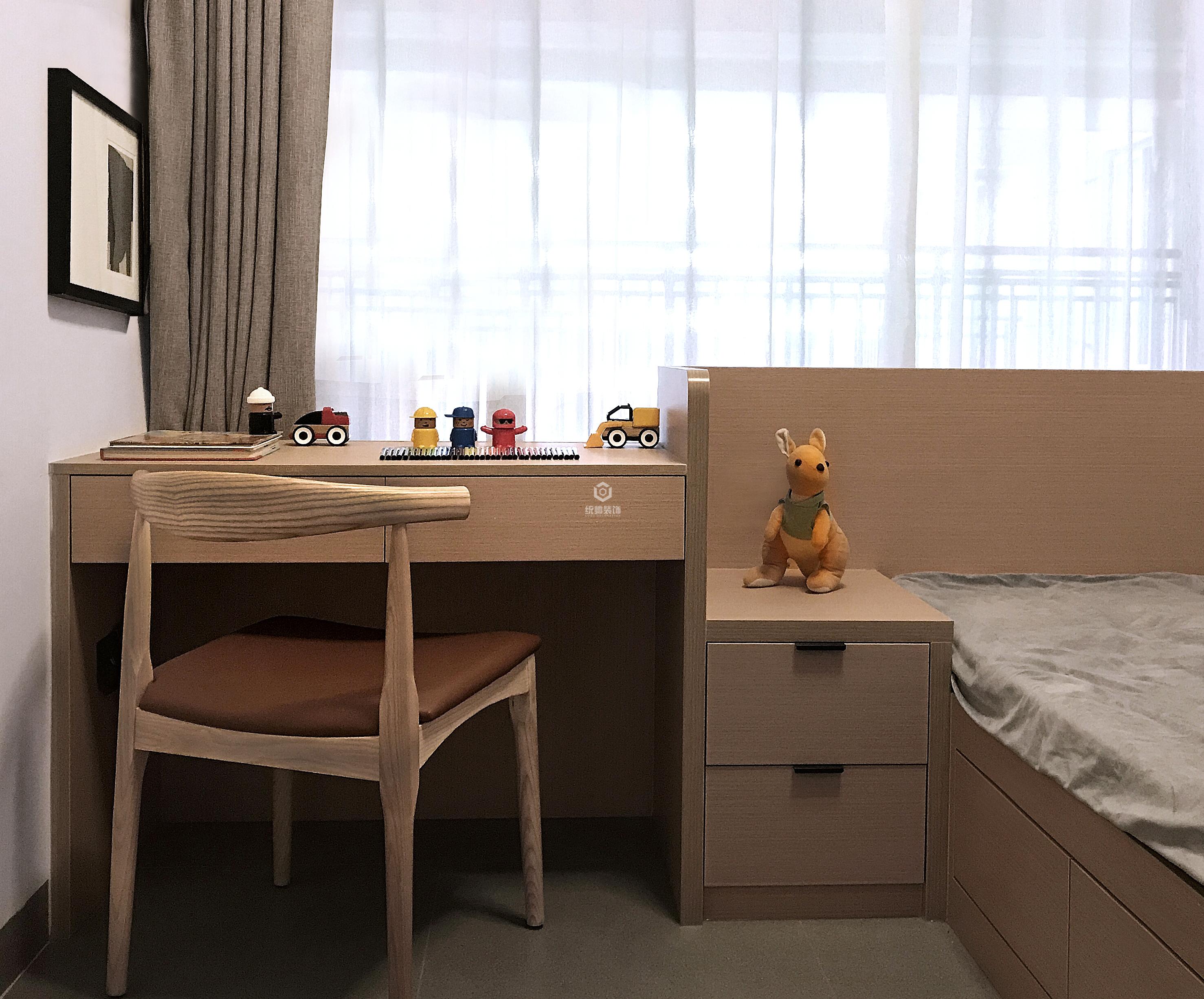 浦东新区经纬城市110平方现代简约风格3室2厅卧室装修效果图