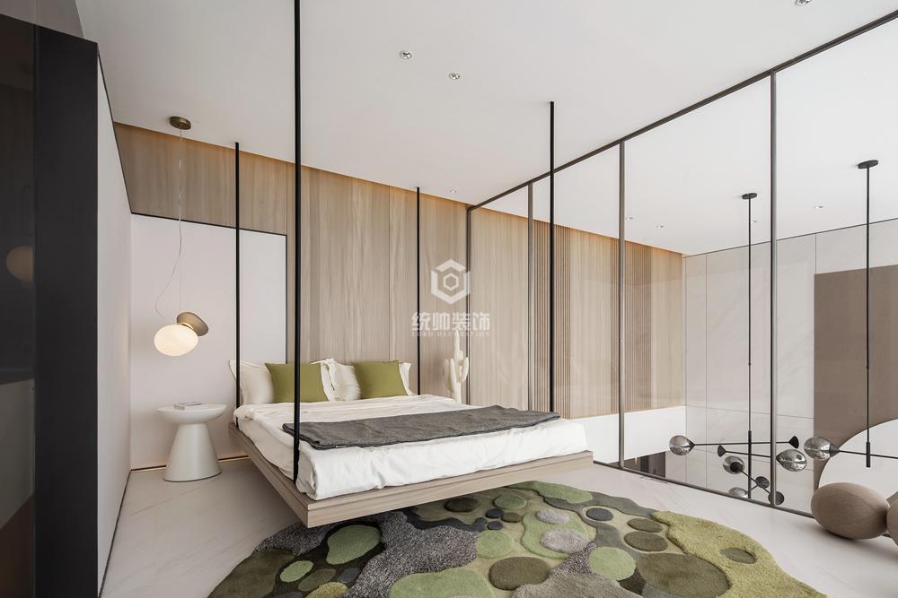 浦东新区佘山一品140平方现代简约风格复式卧室装修效果图