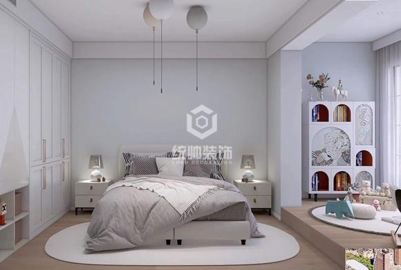 松江区奥利匹克300平方轻奢风格复式卧室装修效果图