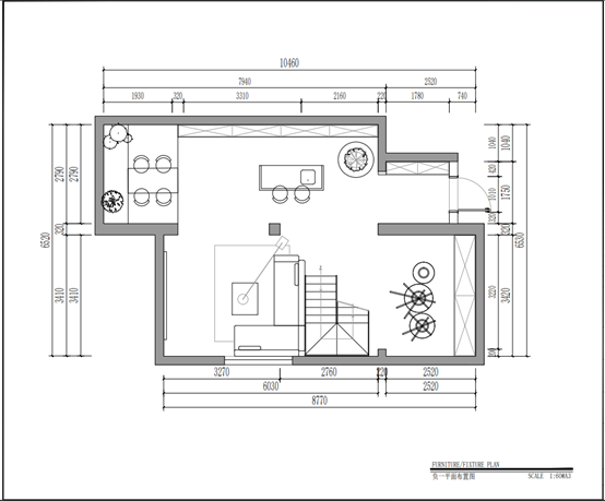 松江区140平现代简约风格4室2厅装修效果图
