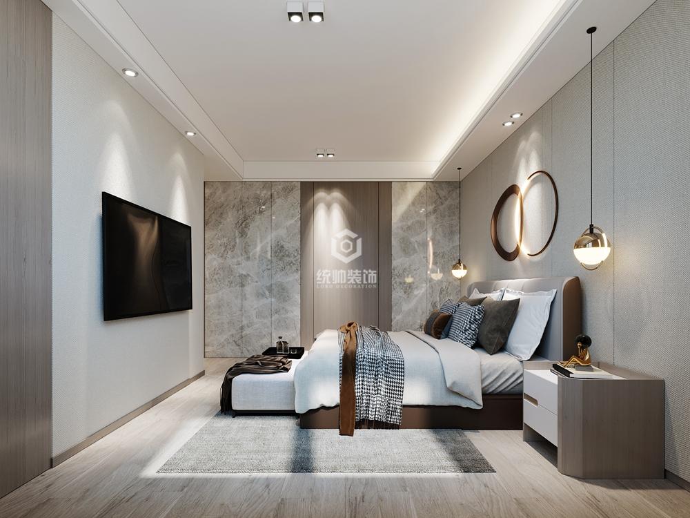 黃浦區張先生公寓160平輕奢臥室裝修效果圖