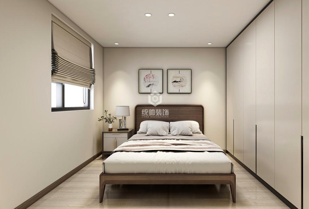 浦東新區新東大樓45平現代簡約臥室裝修效果圖
