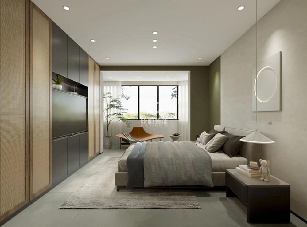 浦东新区芳华路310弄115平方现代简约风格公寓卧室装修效果图