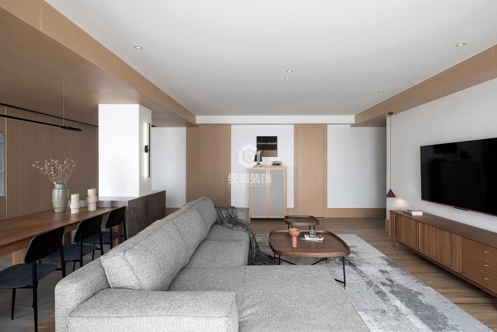 浦东新区森兰名轩177平方日式风格四室两厅两卫客厅装修效果图