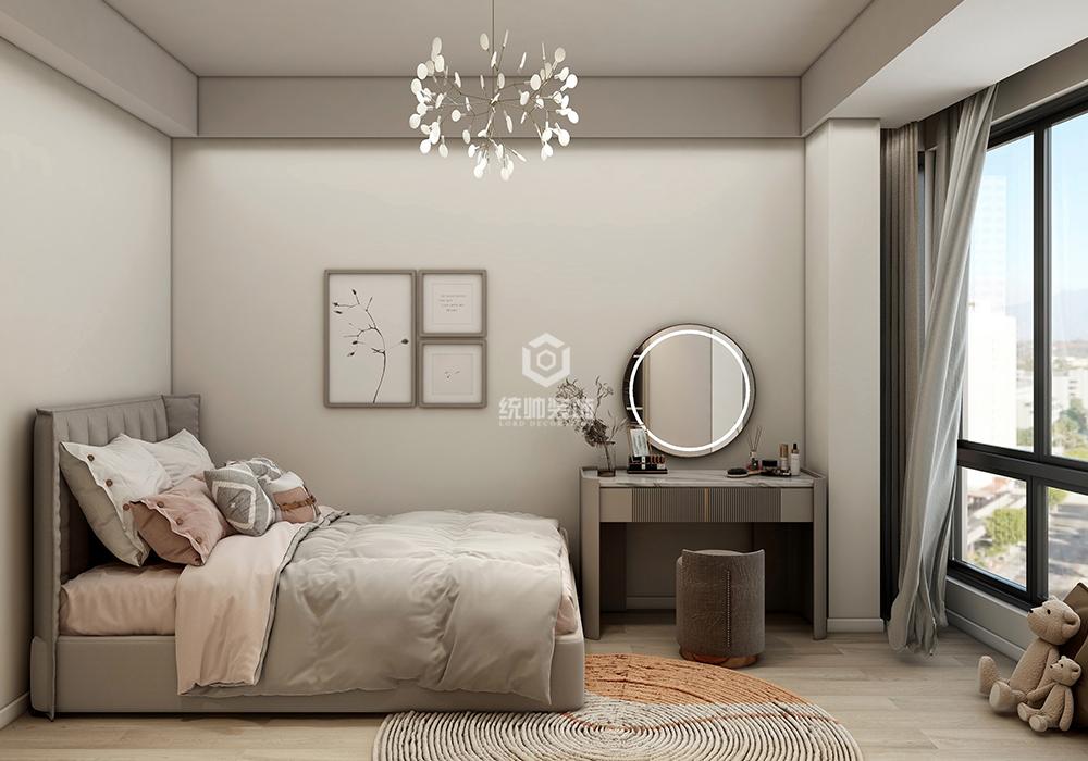 浦東新區未來域城150平現代簡約臥室裝修效果圖