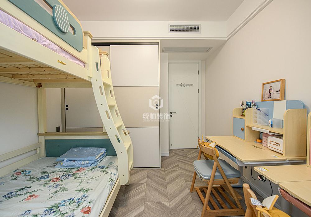 浦东新区东源名都126平现代简约儿童房装修效果图