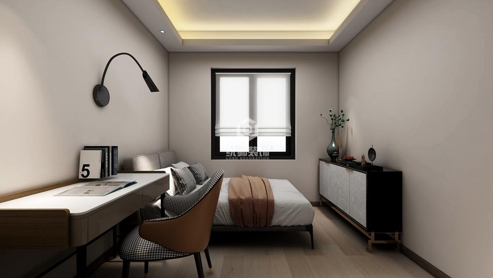 浦东新区绿地东上海95平现代简约卧室装修效果图