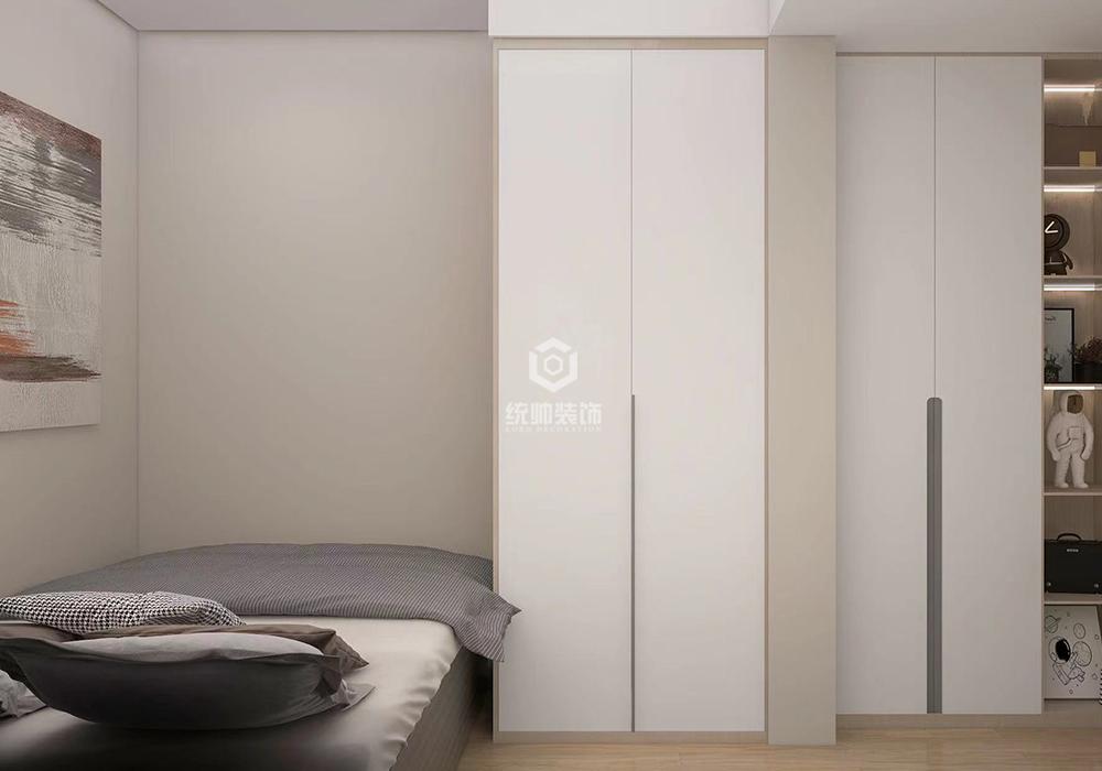 浦东新区金领国际72平现代简约卧室装修效果图