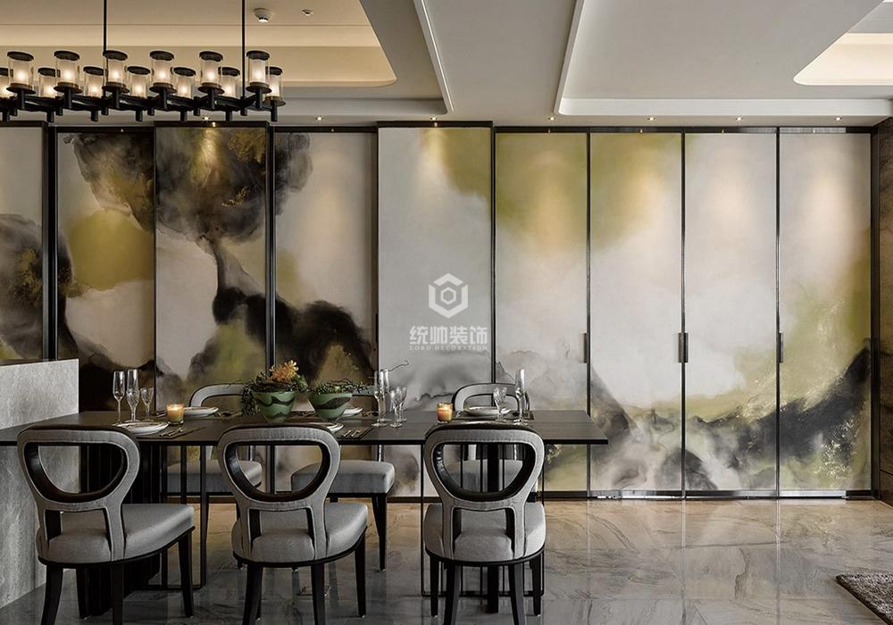 金山區之澗177平現代簡約餐廳裝修效果圖