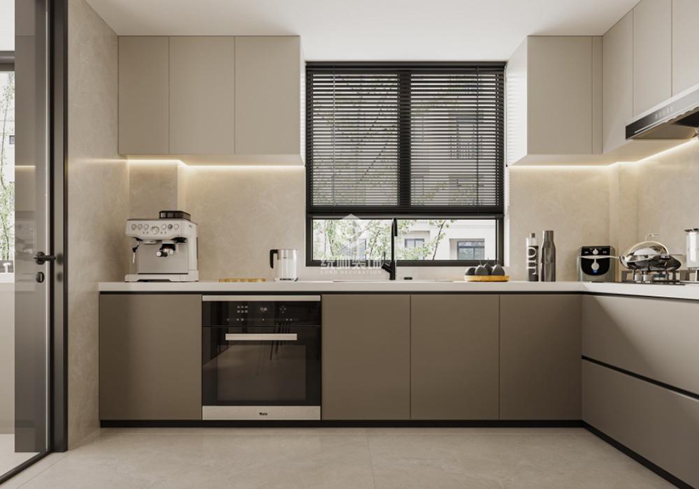 浦東新區鳳凰家園120平現代簡約廚房裝修效果圖