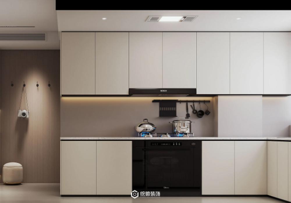 浦東新區廣洋苑74平現代簡約廚房裝修效果圖