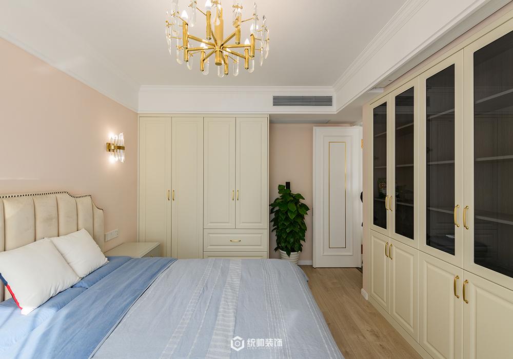 浦东新区绿地东上海165平美式卧室装修效果图