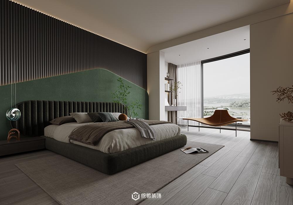 浦东新区日月豪庭160平意式卧室装修效果图