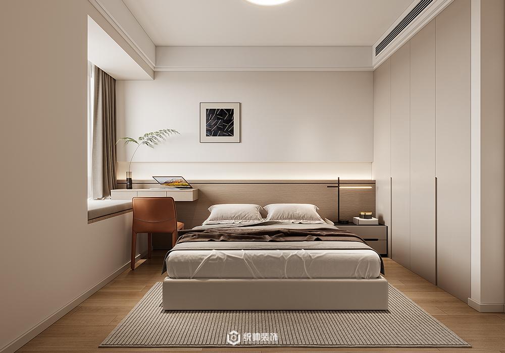 嘉定區海倫堡100平現代簡約臥室裝修效果圖