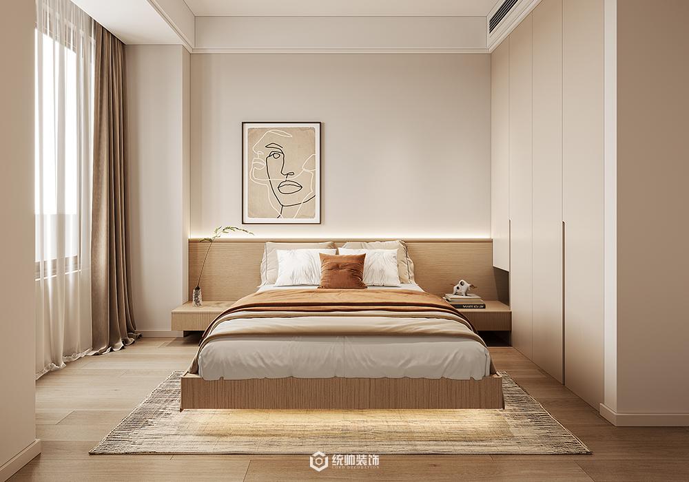 嘉定區海倫堡100平現代簡約臥室裝修效果圖