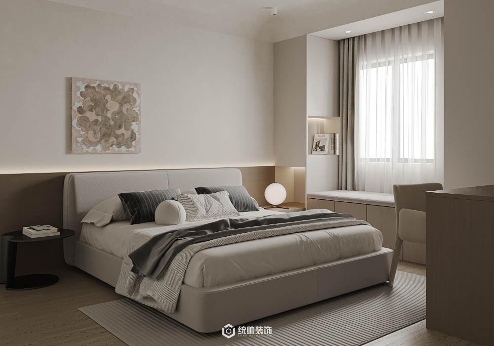 靜安區遠中風華園54平現代簡約臥室裝修效果圖