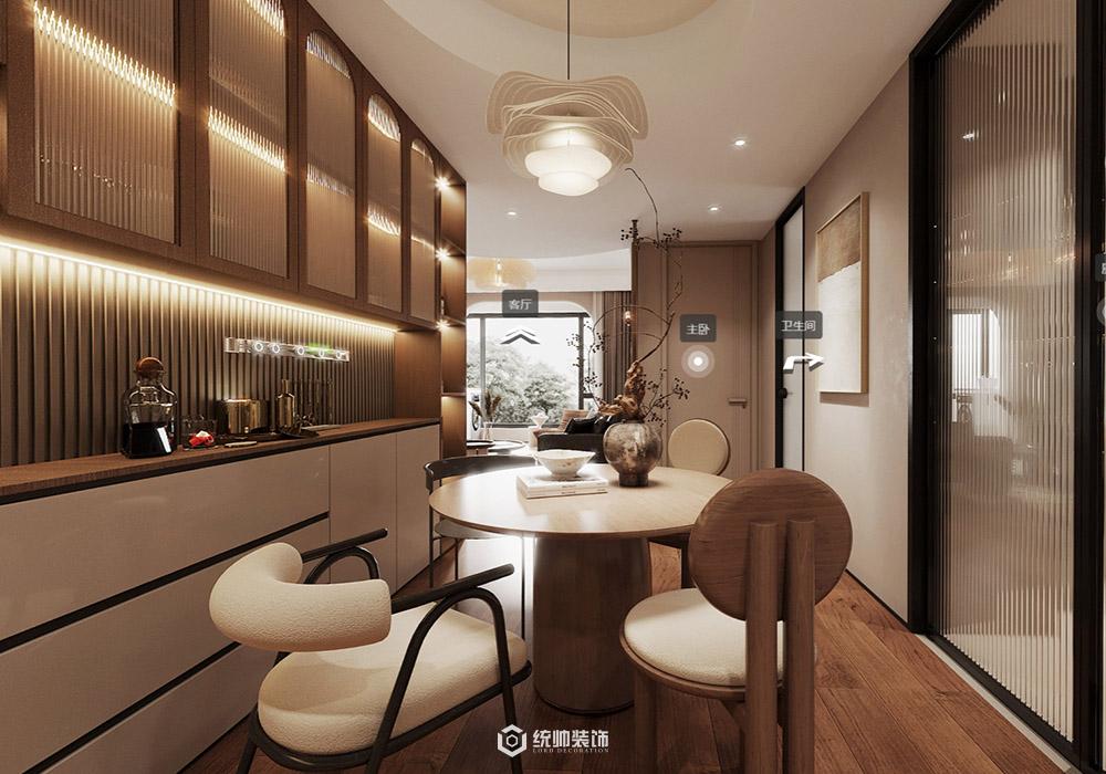 楊浦區寶地東花園90平現代簡約餐廳裝修效果圖