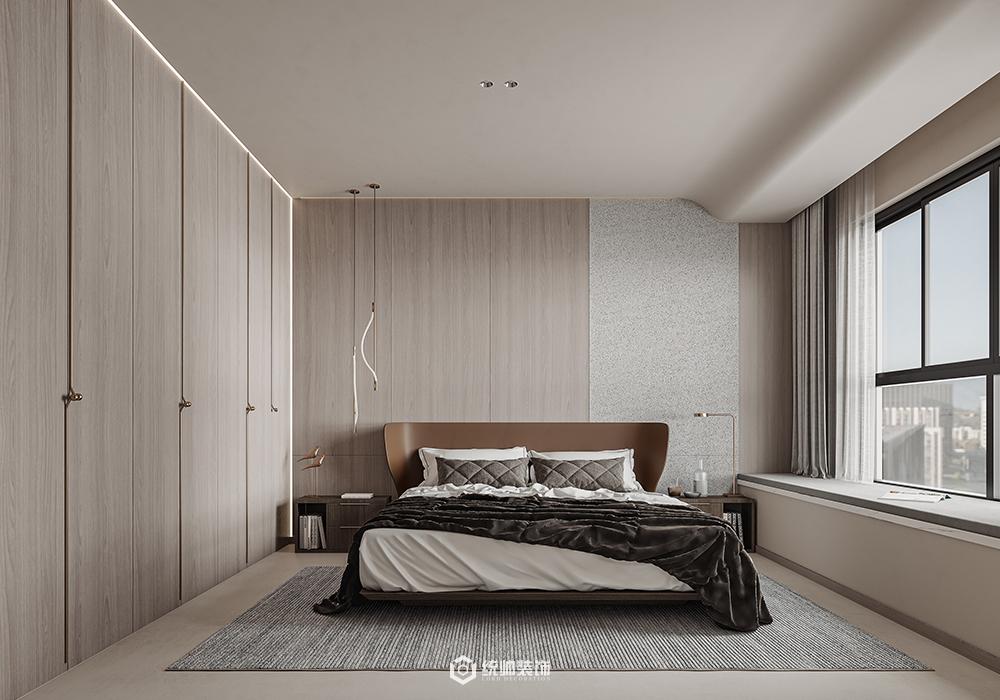 上海周边中旅·名门府300平侘寂卧室装修效果图