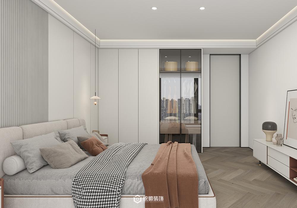 黃浦區金色家園120平現代簡約臥室裝修效果圖