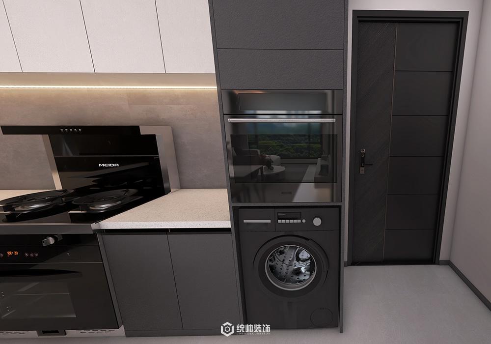 浦東新區中州華庭90平現代簡約廚房裝修效果圖
