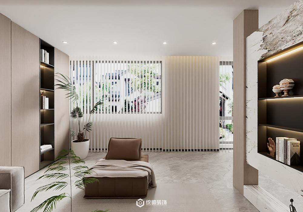 上海周边当代苏洲府205平现代简约客厅装修效果图