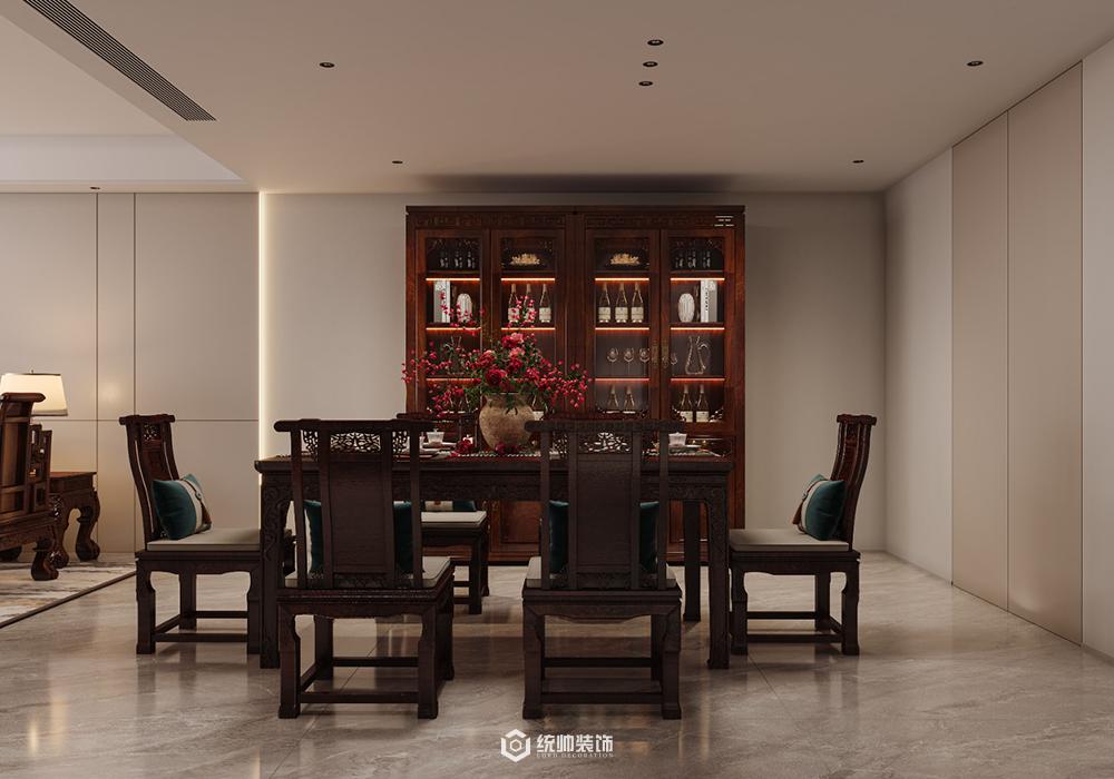 杨浦区文化名邸358平新中式休闲室装修效果图