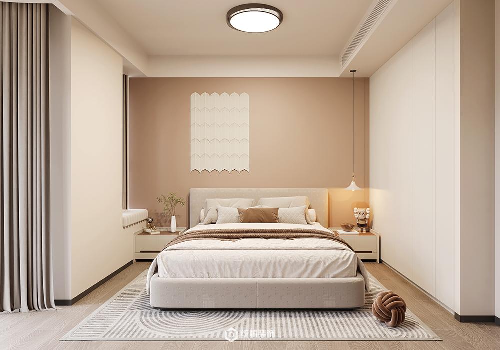 黃浦區家化中房苑155平現代簡約臥室裝修效果圖