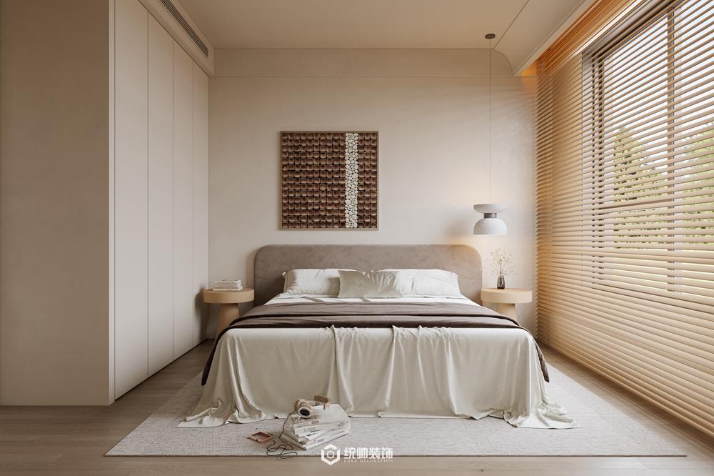 上海周边中海九樾340平现代简约卧室装修效果图