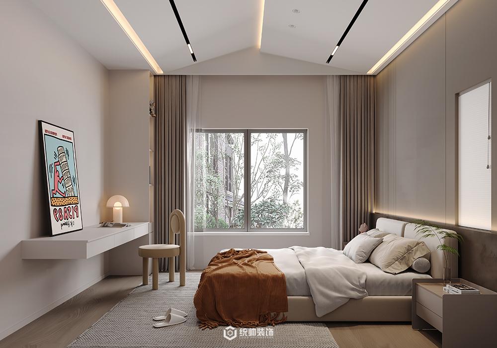 松江區上海家天下300平法式臥室裝修效果圖