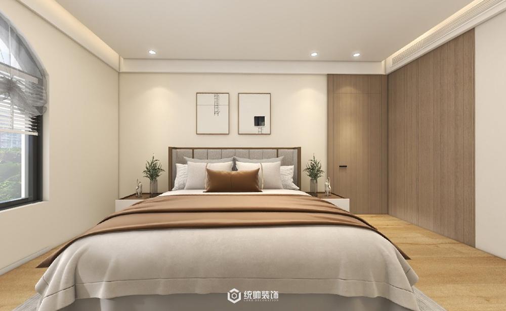 杨浦区文化花园170平日式卧室装修效果图