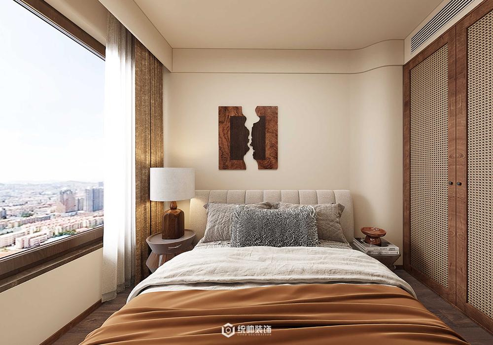 上海周邊碧桂園十里江南224平現代簡約臥室裝修效果圖