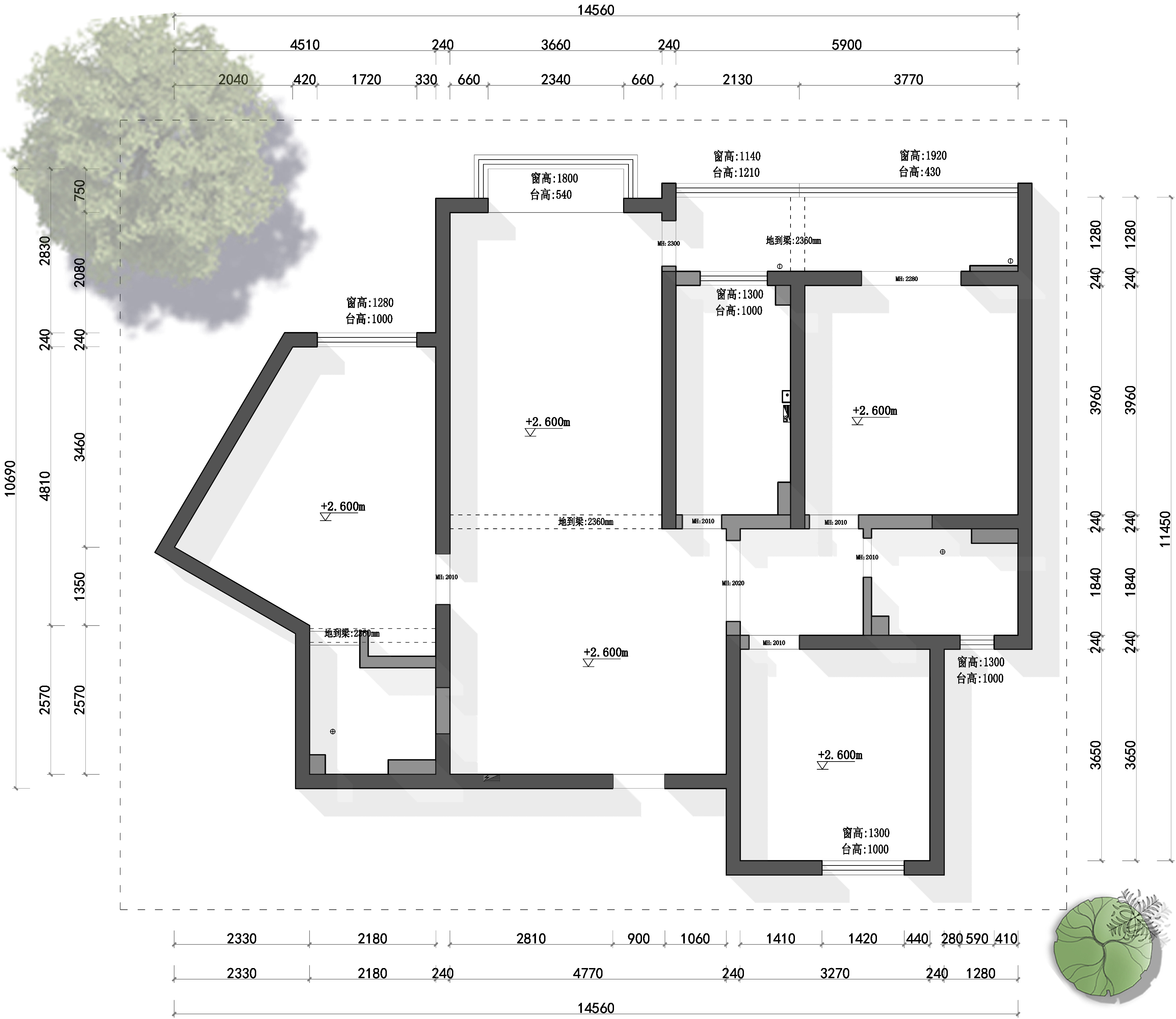 巴黎之春原房屋戶型圖